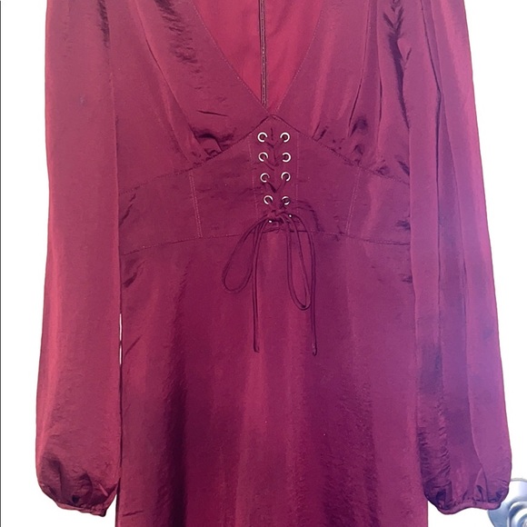 Ned red hippie chic dress cute vintage - Picture 5 of 5